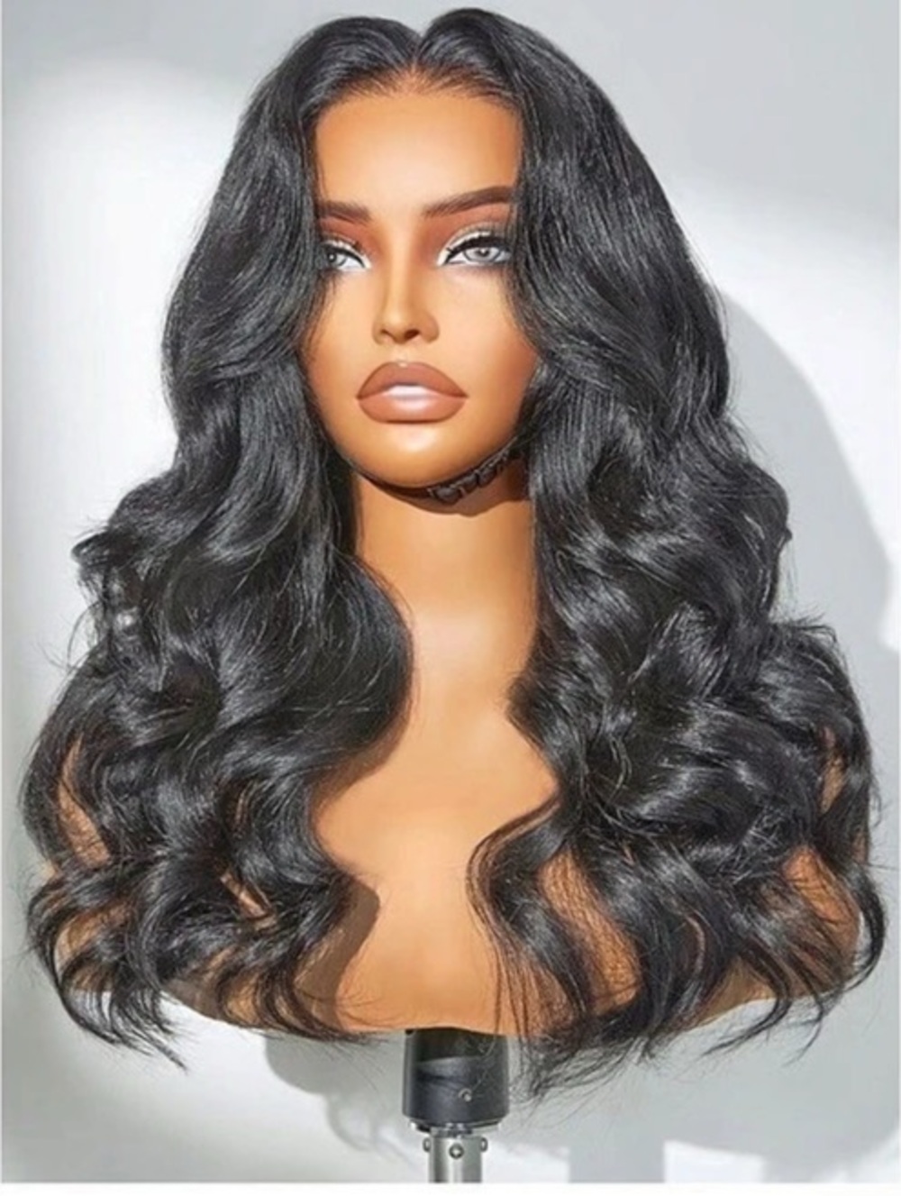 Long Wavy Black Wig